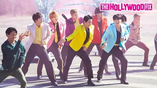 BTS & James Corden Perform Butter, Dynamite & Permission To Dance For Fans On The Street In L.A.