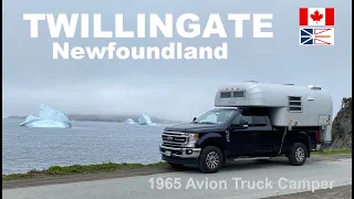 Twillingate Newfoundland - Vintage Avion Truck Camper