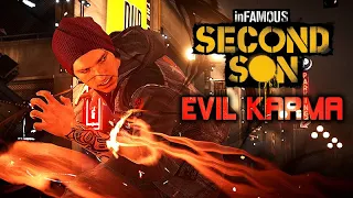 Infamous: Second Son ★ THE MOVIE / ALL CUTSCENES 【Evil Karma Edition】