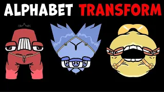 💥 ALPHABET LORE BUT THEY TRANSFORM MIRROR