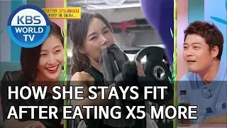 How the trainer stays fit after eating 5 times more than others [Boss in the Mirror/ENG/2019.12.01]