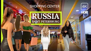 🔥 Sneak Peek at Russians 🔥 Attractive Girls after Sanctions in Saint Petersburg Shopping Center