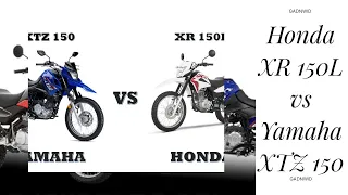 Honda XR150L vs Yamaha XTZ 150: Which one do you choose?