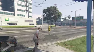 Grand Theft Auto V-The power of fire extinguishers