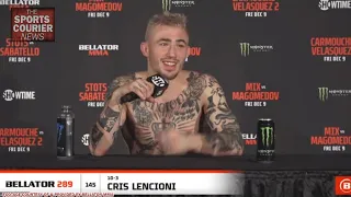 Bellator 289: Cris Lencioni on Beating Cody Law, Kai Kamaka III