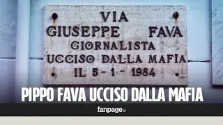 Mafia, 33 anni fa l'omicidio di Pippo Fava: "Bravo giornalista, continuiamo sulla sua strada"