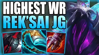 REK'SAI HAS THE HIGHEST WIN RATE OUT OF ANY JUNGLER RIGHT NOW! - Gameplay Guide League of Legends