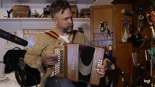 "Norsk dans" (Norwegian dance), Sven Donat (1755-1815). Durspel / Diatonic accordion