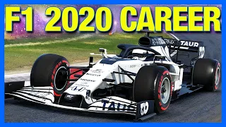 F1 2020 MY TEAM CAREER Part 1 - Our Journey Begins in F1 With Creating The Team And First Race !