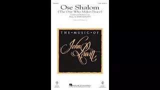 OSE SHALOM (THE ONE WHO MAKES PEACE) (2-Part Choir) - John Leavitt