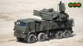 В России испытали новейший комплекс ПВО «Панцирь-СМ».