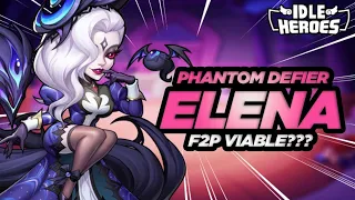 Idle Heroes - F2P Phantom Defier Elena Review & First Look