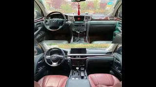 Рестайлинг салона Lexus LX570 2008-2015г в 2018. Новинка! MrJeep.ru
