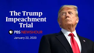 WATCH: Senate impeachment trial of Donald Trump | January 22