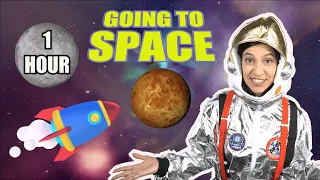 Toddler learning in SPACE. It's out of this world. Kids Songs + Nursery Rhymes | Cassie’s Corner