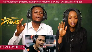 Queen| theologian reacts Gary Valenciano  "I Will Be Here / Warrior is a Child"  on Wish 107.5 Bus