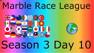 Marble Race League Season 3 Day 10 / Marble Race Lover