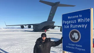 C-17 Landing on Ice Runway in Antarctica, Operation Deep Freeze
