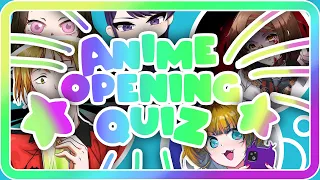 🤖50 ANIME OPENINGS🤠VERY EASY TO OTAKU✉️