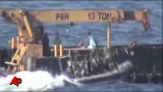 Raw Video: French Navy in Caribbean Drugs Bust