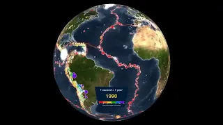 All the significant earthquakes between 1900 and 2000 🌍