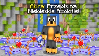 Otworzyłem NIELEGALNĄ HODOWLĘ NIEBIESKICH AXOLOTLI w Minecraft!