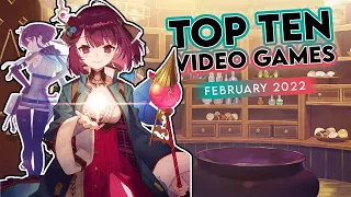 Top Ten Video Games February 2022 - Noisy Pixel