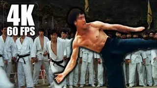 Enter The Dragon (1973) - Fight Frenzy Full Fight Scene 4k 60fps