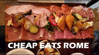 ROME Cheap EATS and TRAVEL Guide