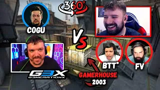 G3X vs GH 2003 🔥 Oldschool Cage 360º Gaules vs MCH, com BTT*, Cogu, FV, LRZ e aliche