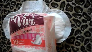 Обзор, тест и отзыв на прокладки Vivi comfort soft