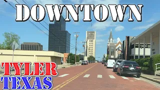 Tyler - Texas - 4K Downtown Drive