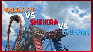 The Duel Of The B&M Dives (Valravn VS SheiKra VS Griffon)