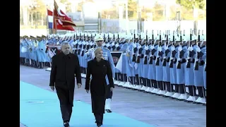 Croatian President on working visit to Turkey and meets with President Erdogan