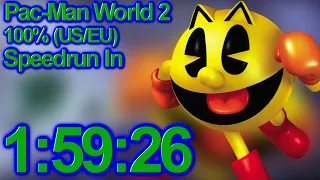 Pac-Man World 2 - 100% (US/EU) Speedrun In 1:59:26