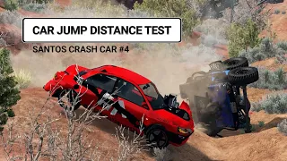 Car Jump Distance Test - Who is better? BeamNG.Drive #4