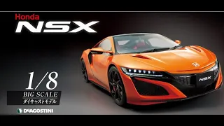 Honda NSX scale 1/8 DeAgostini - model presentation