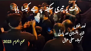 Waqt Yeh Teri Sakina Pe Hai Kaisa Baba | Noha | Shahid Baltistani & Others | Karbala | Muharram 2023