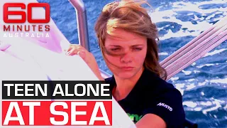 The teen who circumnavigated the globe alone on a boat for over 200 days | 60 Minutes Australia