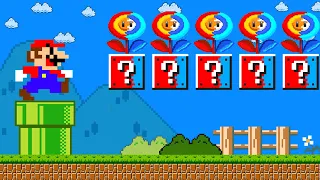 Mario Bros. But When Everything Mario Touches Turns To LAVA and BURNS!... || MARIO HP 2