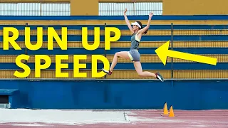 More SPEED = Longer JUMP | Improve RUN UP Speed in Long Jump