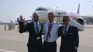 Wizz Air Fly Over on 20 August 2023 for State Foundation Day, Budapest