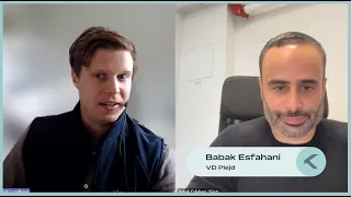 Plejd: VD-intervju med Babak Esfahani avseende Q2'23