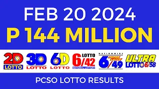 Lotto Result Today 9pm February 20 2024 [Complete Details]