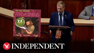 Cringeworthy moment congressman sings 'FERCalicious' on House floor