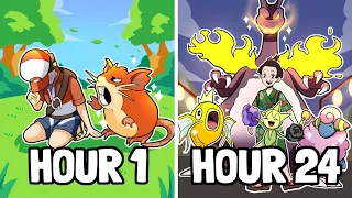 24 Hours To Catch A Shiny Pokemon In Every Game!