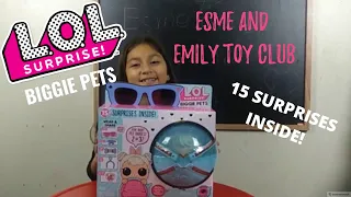 L.O.L Surprise! Biggie Pets / Cottontail Q.T / 15 Surprises Inside