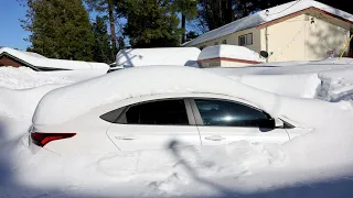 California inundated with snow storms