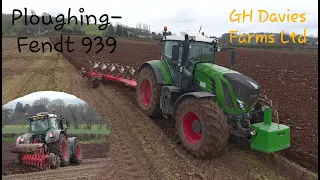 Ploughing | Fendt 939 | GH Davies Farms Ltd