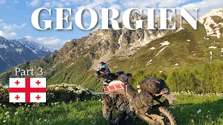Georgia by motorbike - Caucasus | Zagari Pass | Zekari Pass | Chidila Pass | Mestia | Part 3
